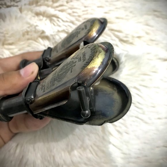 Nautical Vintage Antique Brass Binocular Spyglass telescope - Picture 5 of 6